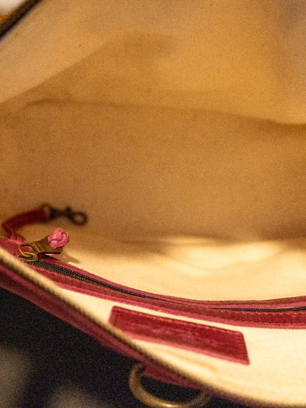 Pink Leather Nena & Co The Perfect Bag - Medium (TMPB) Mexico Collection - Picture 3 of 4